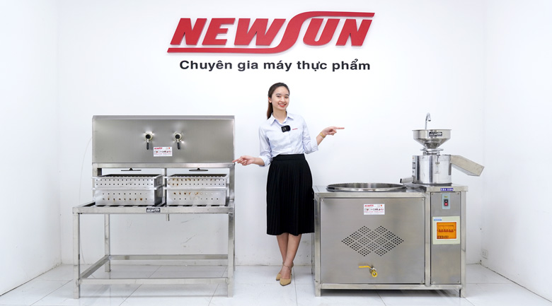Máy làm đậu phụ công nghiệp 100kg Lựa chọn cơ sở điện máy uy tín để chọn mua máy làm đậu phụ là việc rất quan trọng
