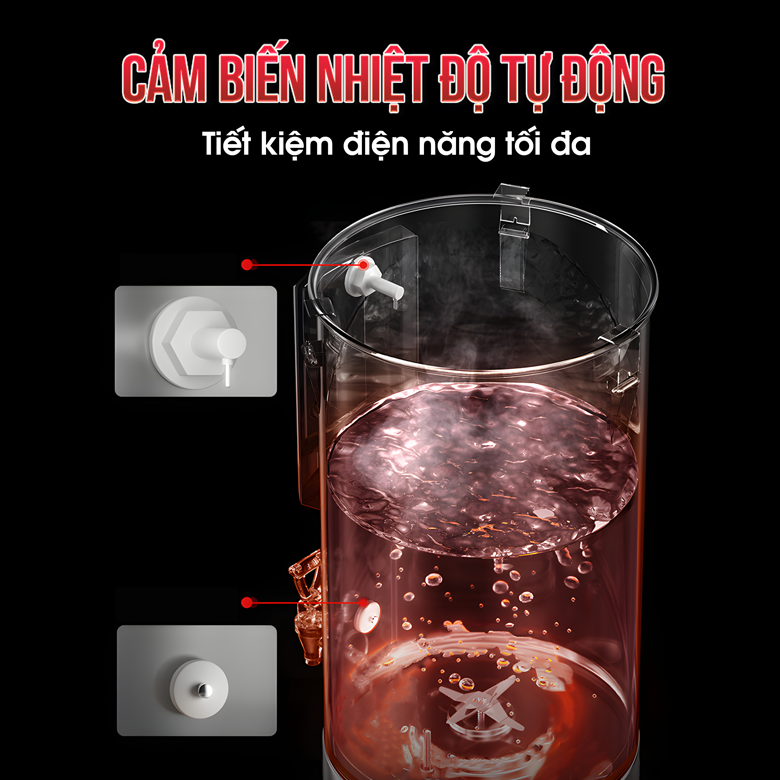Tiết kiệm điện năng tiêu thụ với cảm biến nhiệt hiện đại Tiết kiệm điện năng tiêu thụ với cảm biến nhiệt hiện đại