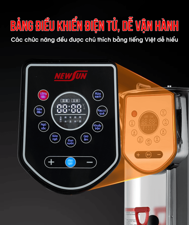 Hệ thống điều khiển dễ vận hành