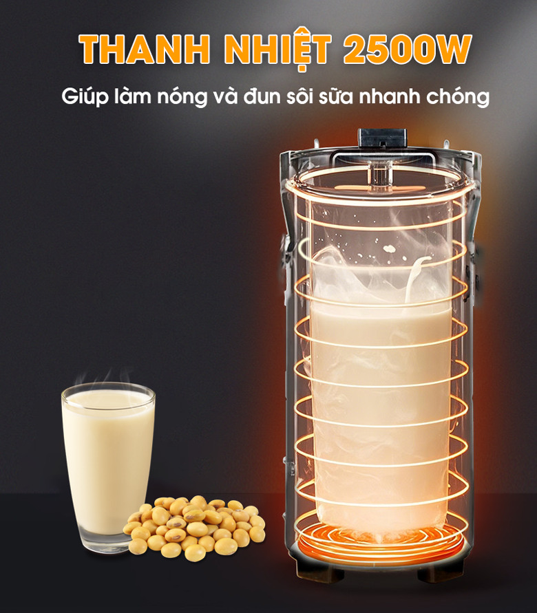 Thanh nhiệt công suất 2500W