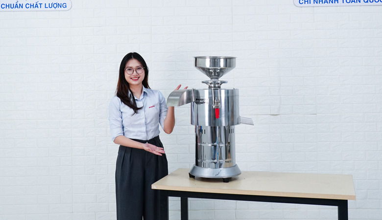 Máy xay đậu nành tách bã sở hữu thiết kế gọn gàng