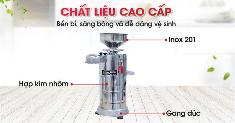 Chất liệu cao cấp, bền bỉ theo thời gian