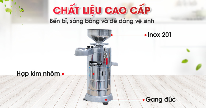 Chất liệu cao cấp, bền bỉ