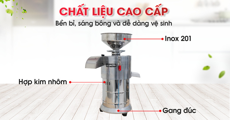 Chất liệu bền bỉ, phù hợp sử dụng lâu dài