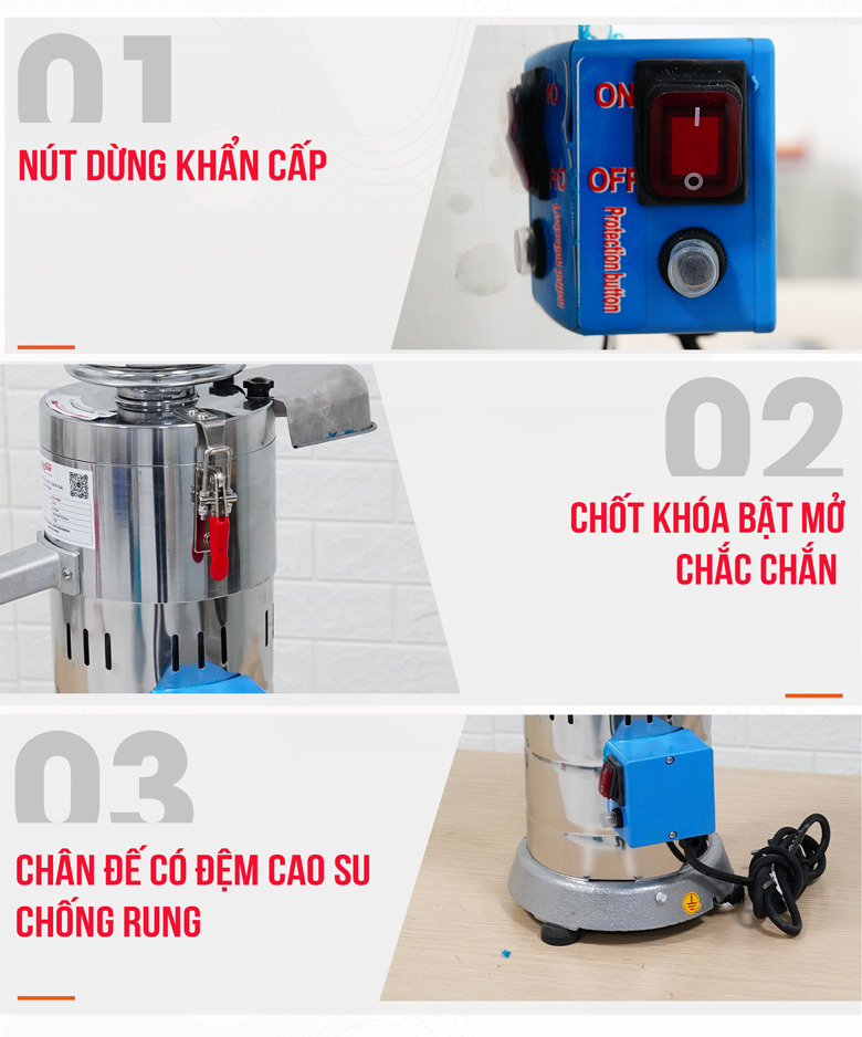 Một số chi tiết hỗ trợ giúp vận hành thuận tiện hơn